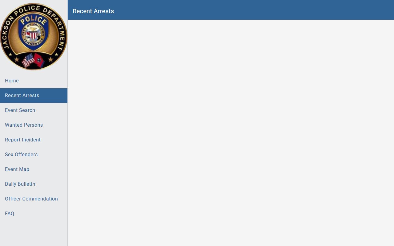 Jackson County arrest records search tools
