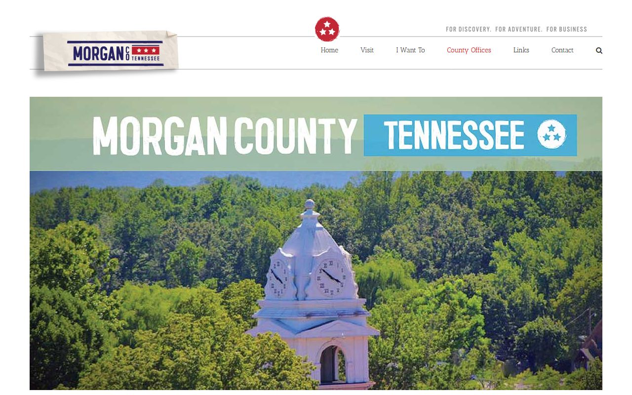 Morgan County Tennessee official website with sheriff information